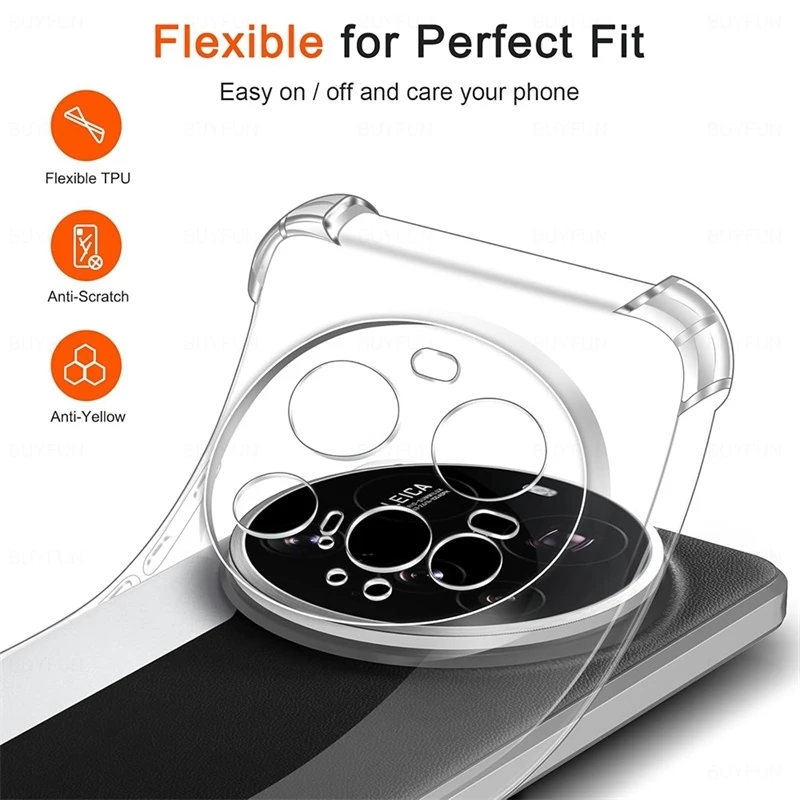 Enhanced Shockproof Phone Case with Camera Protection and Airbag Technology