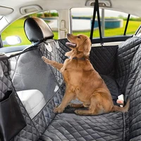 Dog Seat Cover for Back Seat, Waterproof with Mesh Window, Scratch Prevent Anti-slip Dog Bed Car Hammock, Standard 1