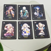 Genshin Impact Playing Cards, Collectible Poker Deck of Cards Game 54 Pcs Cards 9*6cm 2