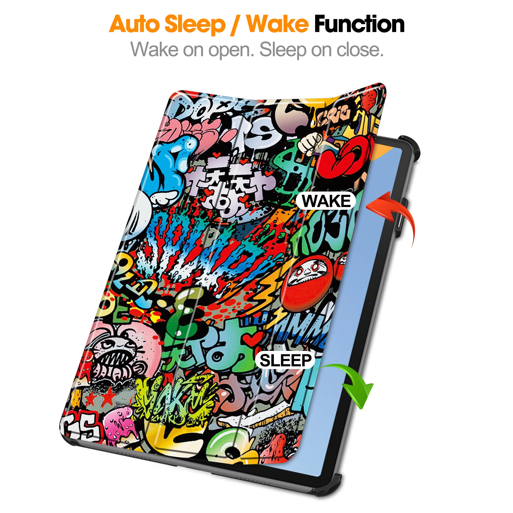 Premium Magnetic Folding PU Leather Tablet Case – High Quality Protective Shell for Huawei Matepad Series