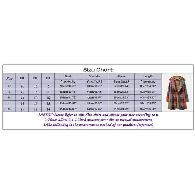 Women's Hooded Long Cardigan Casual Plaid Long Sleeve Gradient Color Knitting Coats Jacket With Pocket Autumn Casual Knitwear 6