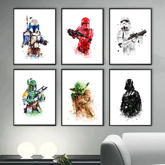 Boba Fett Star Wars - Movies Paint By Numbers - Painting By Numbers