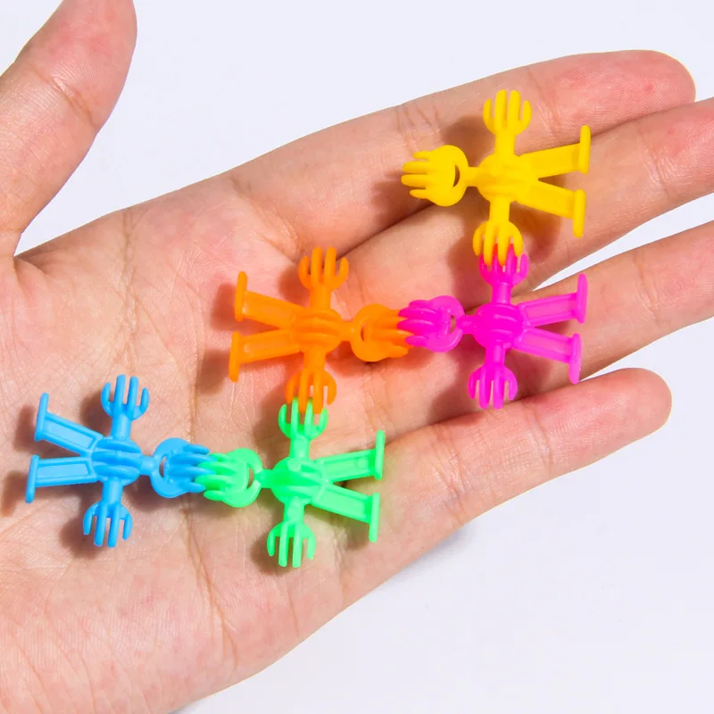 50Pcs Cartoon Cute Puzzle DIY Building Blocks Villain Toys Creativity Mini Modelling Doll Exercise Hands Kids Toys Birthday Gift