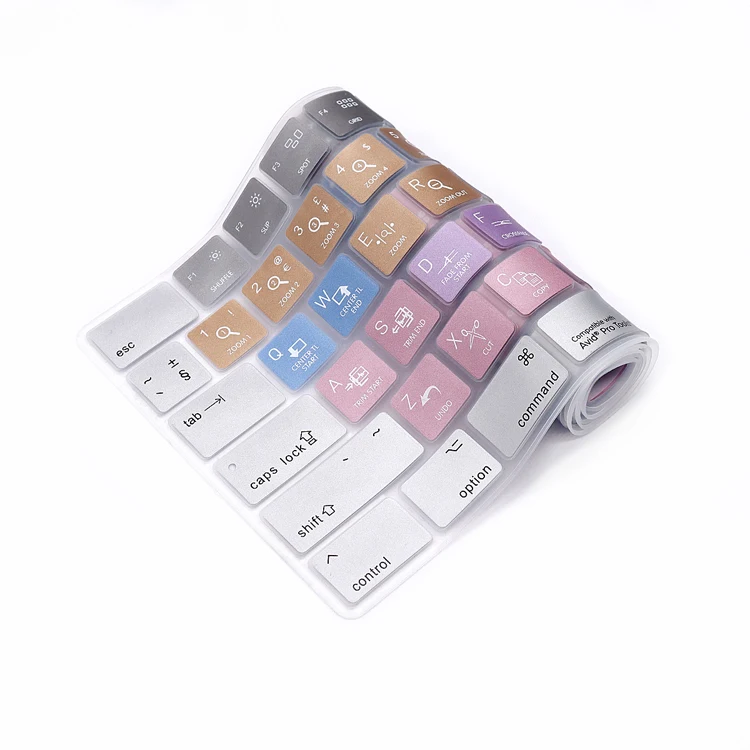HRH Avid Pro Tools Shortcuts Keyboard Skin Cover US/EU VersionLaptop for MacBook Air Pro Retina 13\
