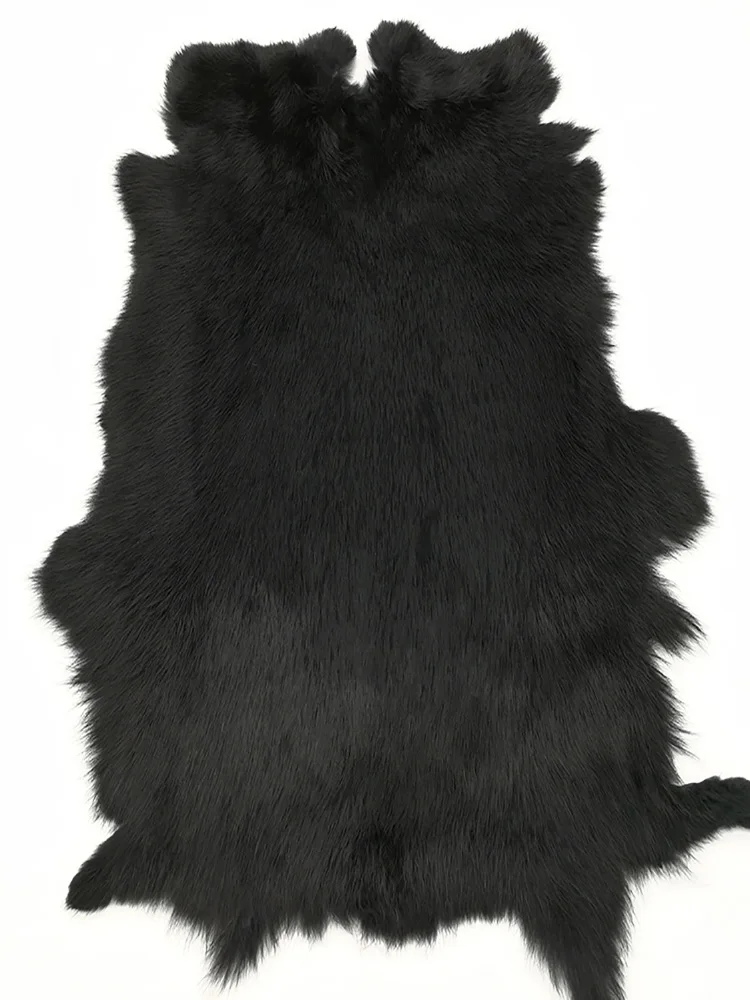 whole rabbit skin rabbit fur bag, phone case, clothes, cuffs, accessories, lion head cotton doll, otter rabbit fur material 3
