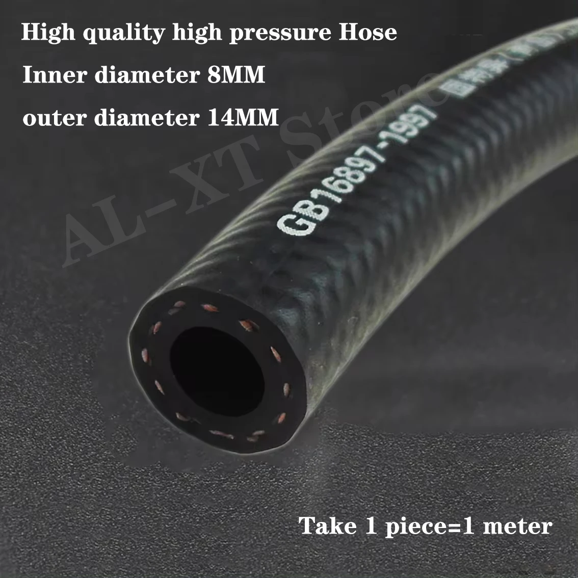 ID Tubo Carburante In Gomma Nrilica Nera 3mm ~ 19mm Benzina - Foto 13