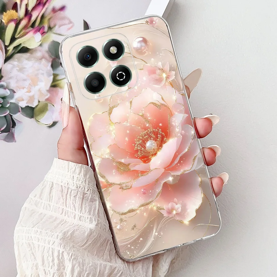 Colorful Flowers Painted Soft Silicone Case
