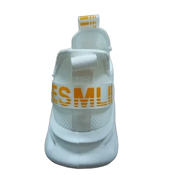 أحذية رجالية محبوكة قابلة للتنفس، أحذية رياضية ناعمة ماصة للصدمات، أحذية ركض للزوجين، أحذية رياضية للتنس 5