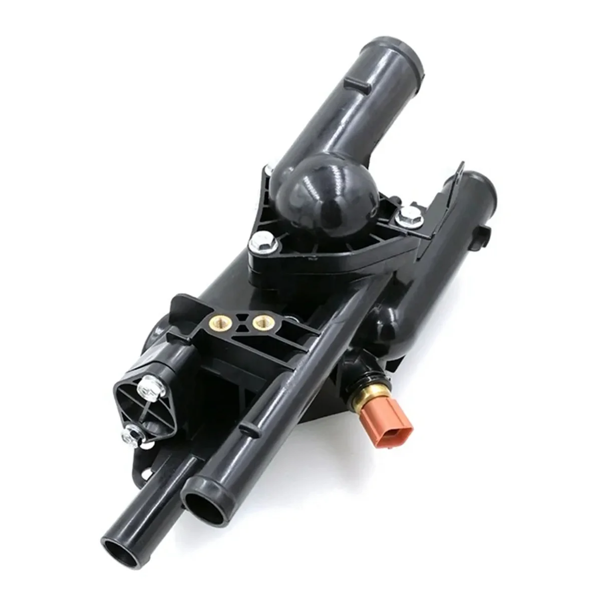 Engine Coolant Temperature Control Assembly Thermostat Housing for Hyundai Sonata Kia Optima Rondo 2.4L 256002G600