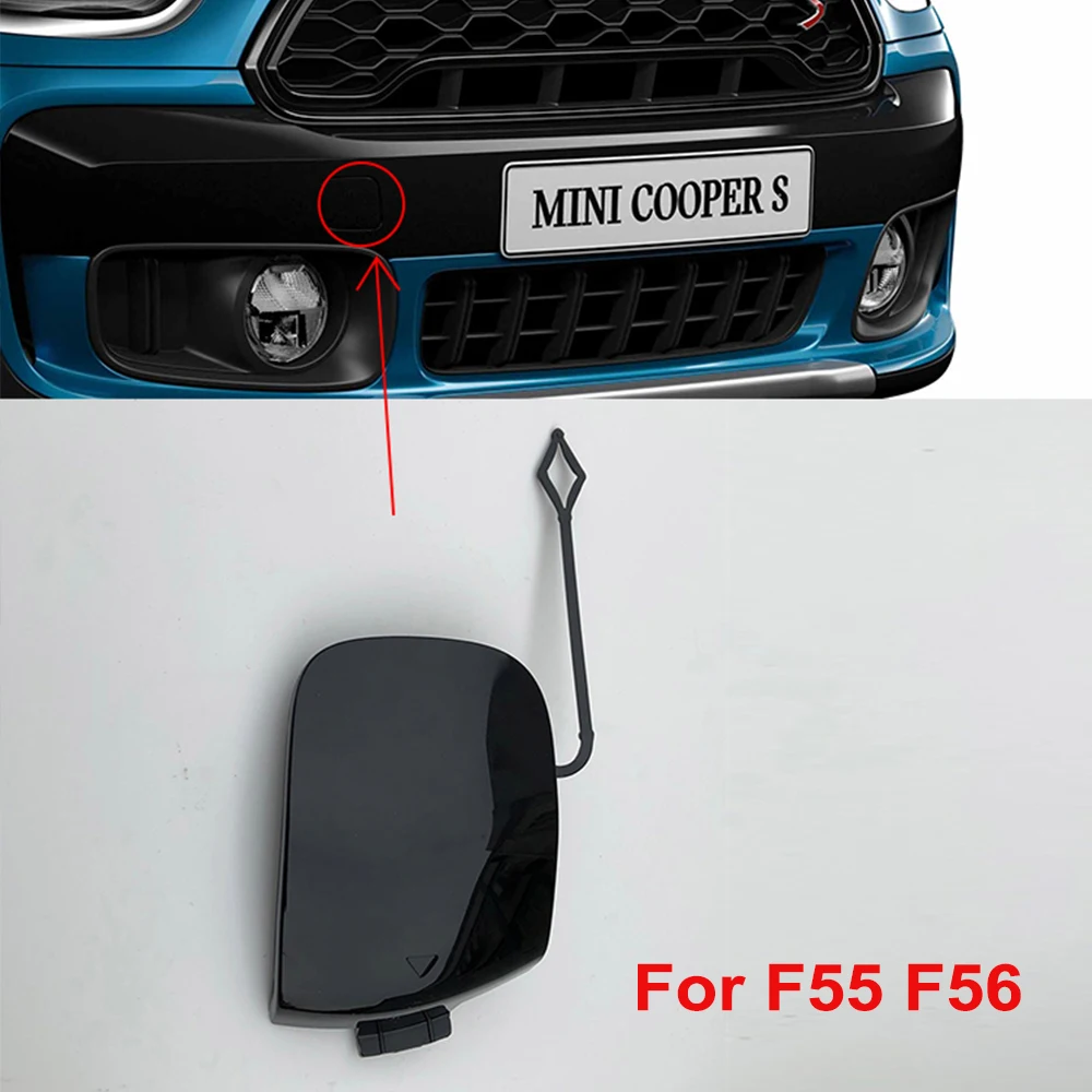 Auto Front Schutz Stoßstangen Abschleppen Haken Anhänger Kappe Für MINI  Cooper One S F55 F56 Auto Zubehör Ersatz - AliExpress