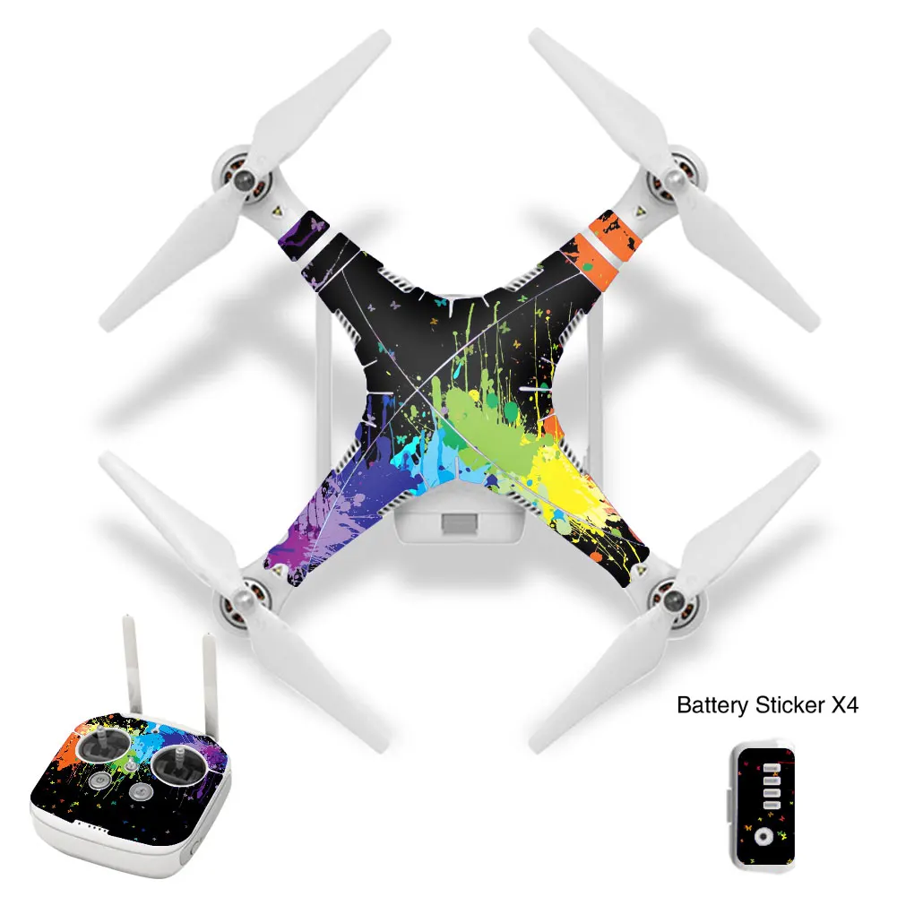 Водонепроницаемая декоративная наклейка, наклейка, обмотка для DJI Phantom 3 3a 3p, аксессуары для дрона