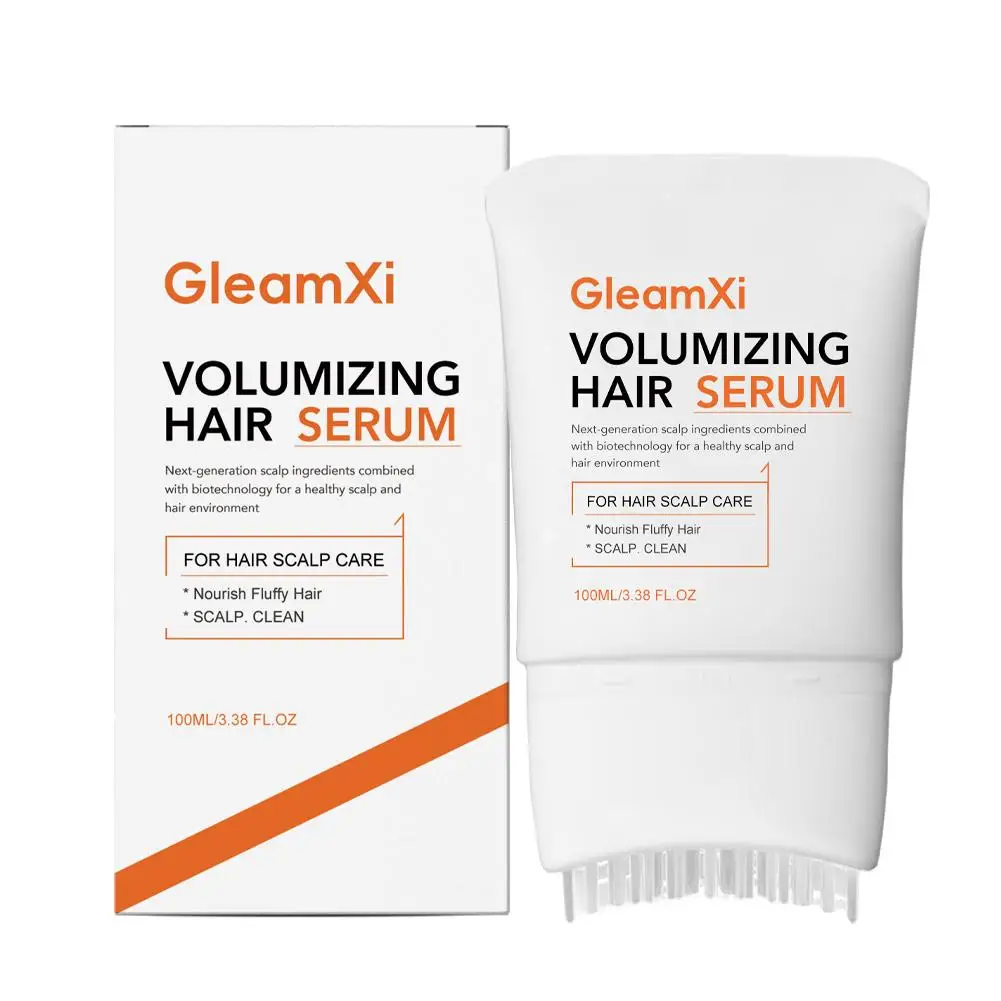 Hair Serum With Built-In Brush,Hair Nourishing Strengthening Essence,Improve Scalp Environment,Scalp Massager,Korean Hair Care - 2
