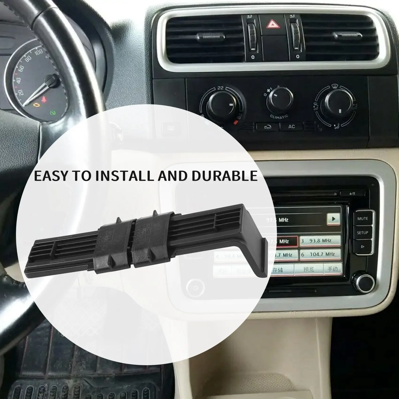 Car AC Cabin Filter Cover Plate Replacement for Fabia 6RD815391 6RD819422 air conditioning outlet cover