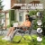 SucceBuy Zero Gravity Chair Zero Gravity Recliner Lounge Chair Adjustable Anti Gravity Chair with Cushion Footrest and Cupholder 2