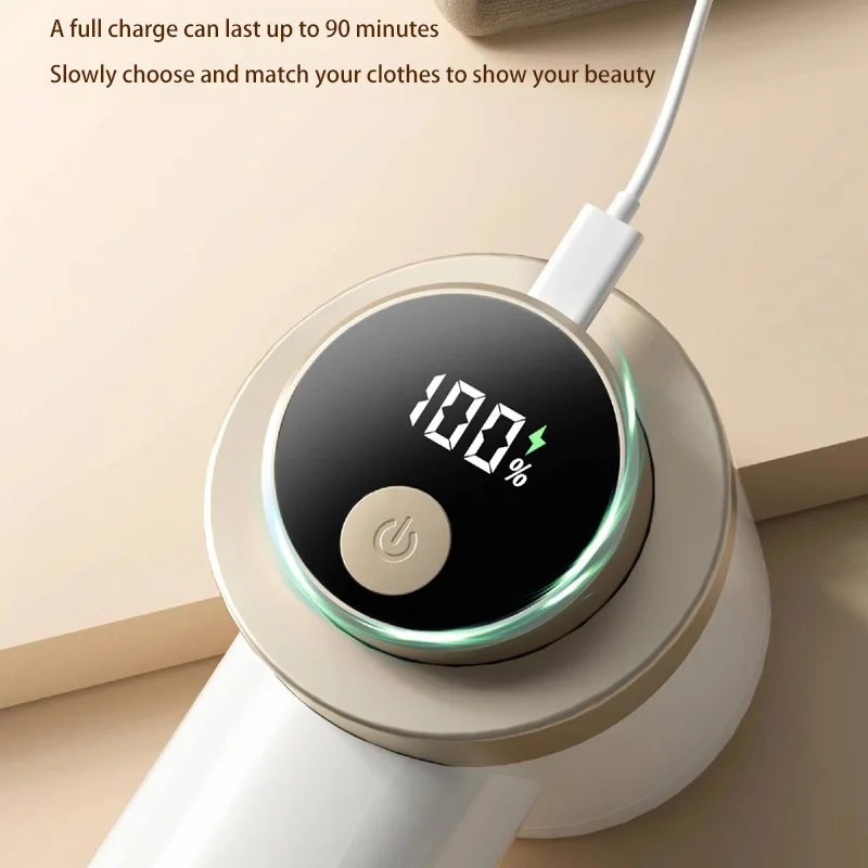 Fully Automatic Hair Ball Trimmer Household Clothing Shaver Digital Display Shaving Machine Clothes Ball Remover Hair Remover 4