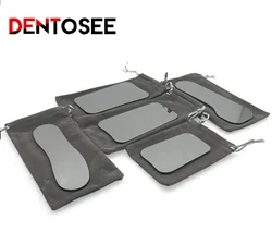 Dental Orthodontic Mirrors Intraoral Photographic Glass Mirror Rhodium Occlusal 2-Side Reflector