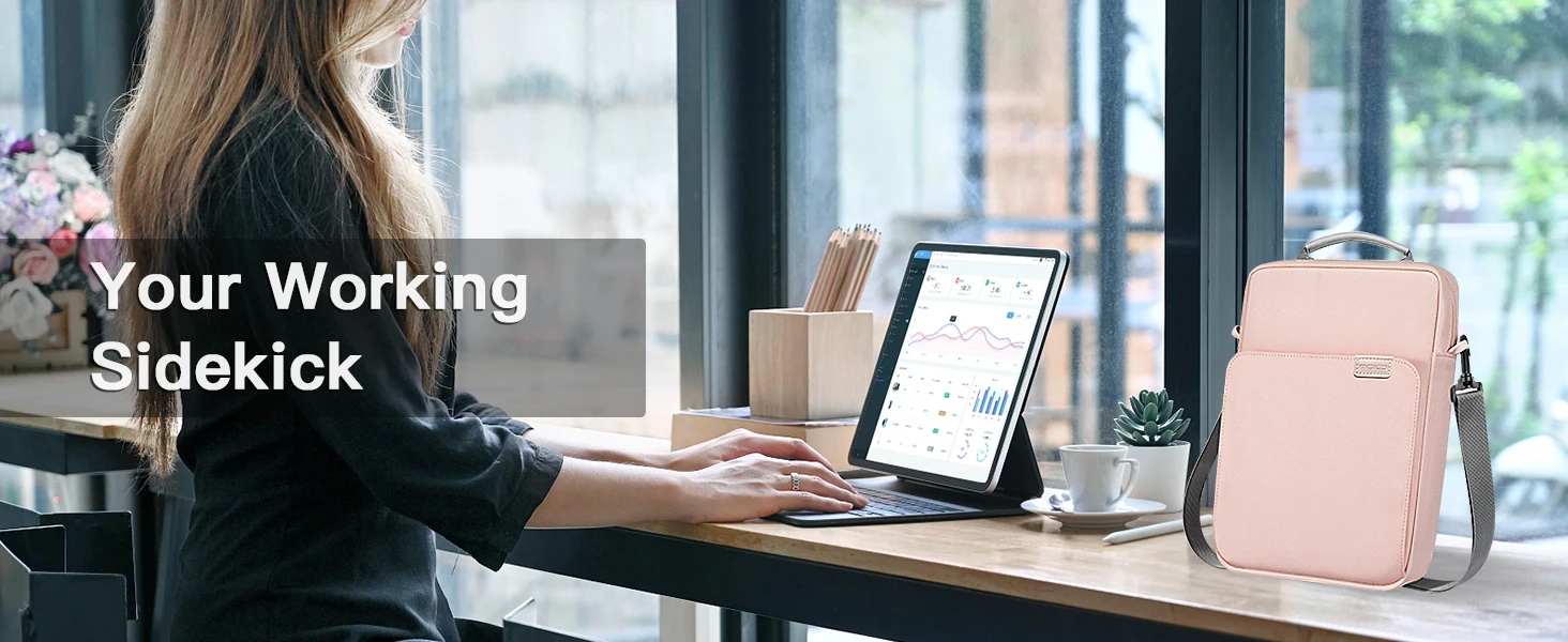 12.9 Inch Tablet Sleeve Bag,Fits with 13 Inch New iPad Pro M4 & Air M2 2024,iPad Pro 12.9 M2&M1, Go 12.4,Galaxy Tab S8+/S9+ 12.4 Sb02ad2dcda90410fa6a01a6254bf1913X