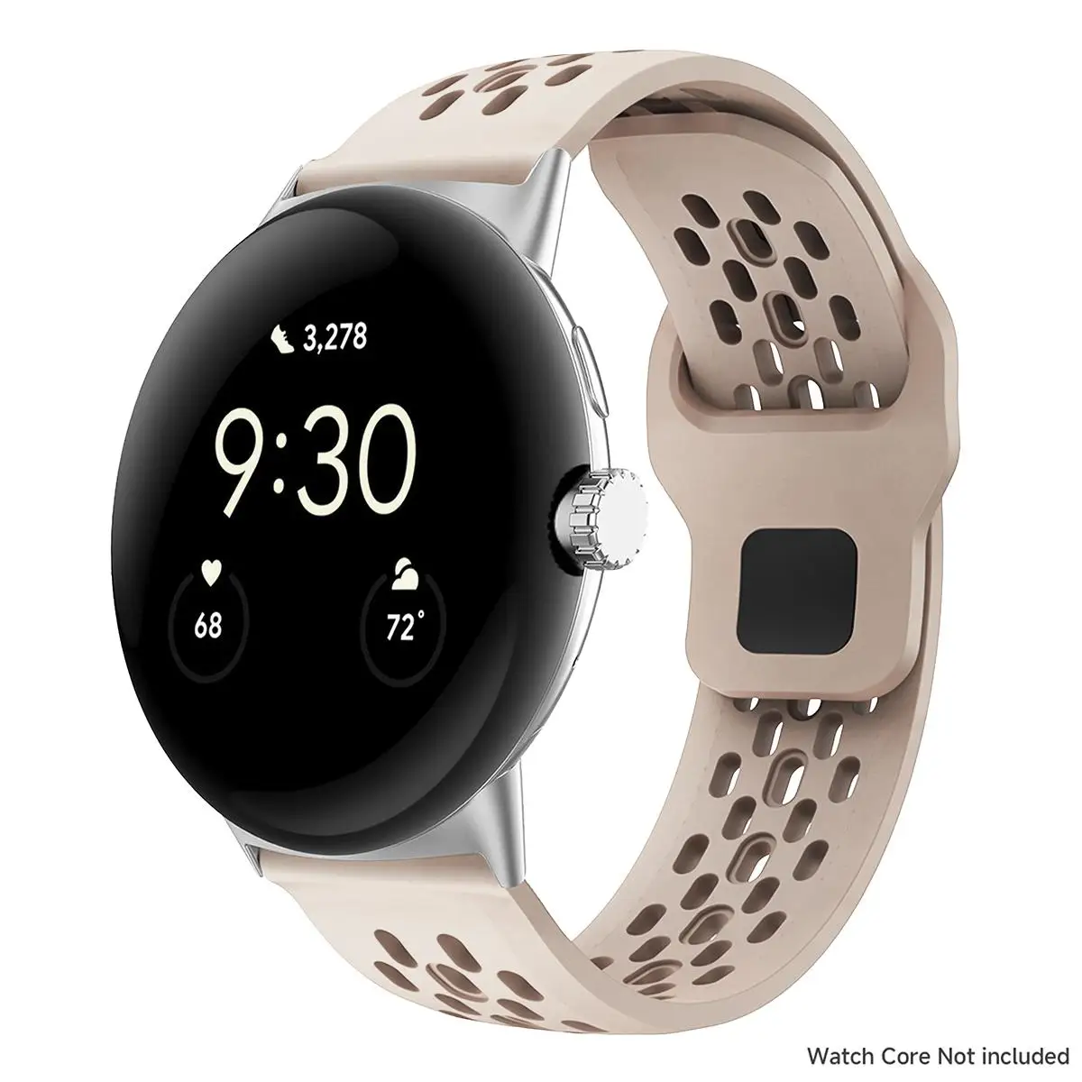 Breathable Sports Silicone Band Strap for Smartwatch Replacement