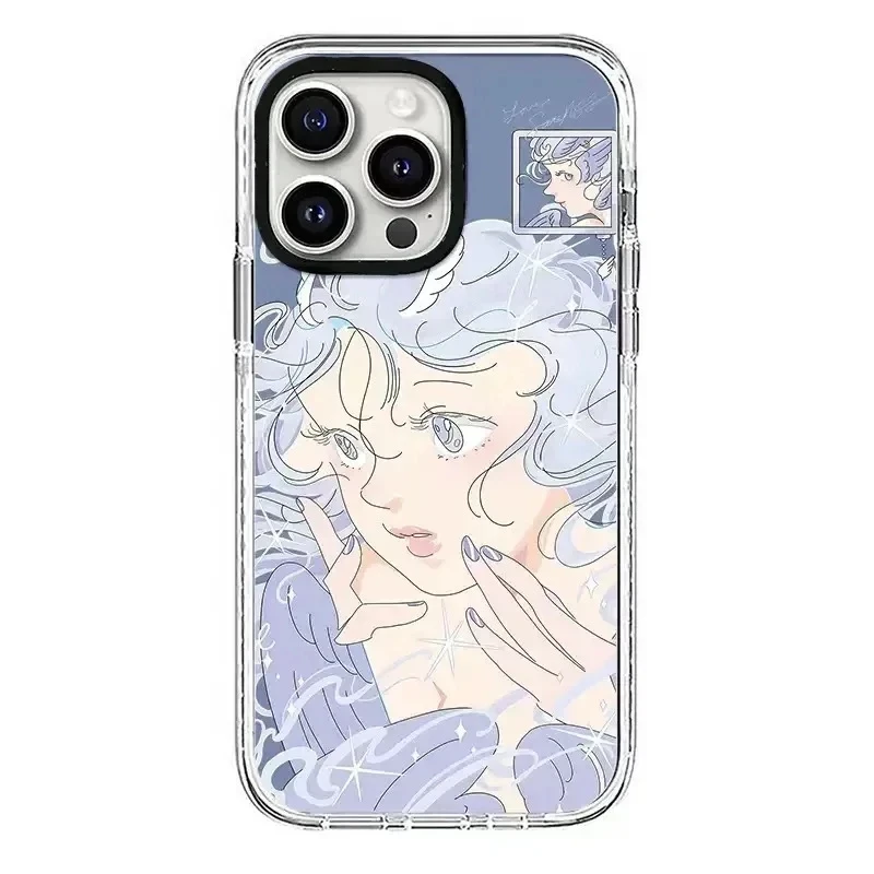 

Anime Girl 2.0 Acrylic White Border iPhone 11 12 13 15 14 Pro Max Protective Case, Fits iPhone 15 Pro Max