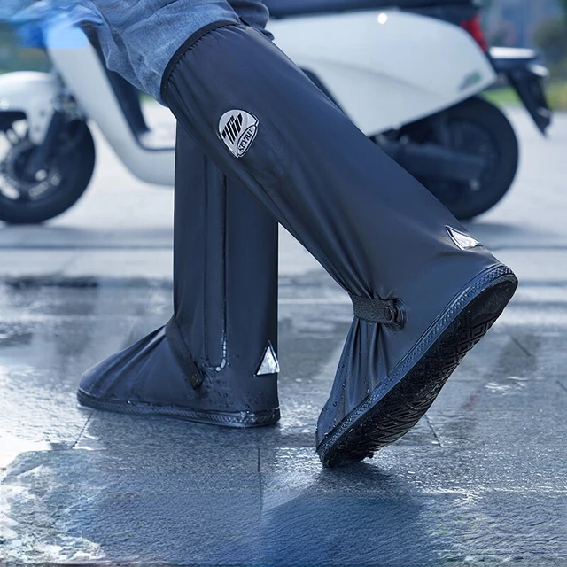 Egy Pár Kreatív Vízálló, Újrafelhasználható Motorkerékpár -Kerékpáros Kerékpár Esőcsizma -Cipő Borítja Az Esőálló Cipőket. - Image 3