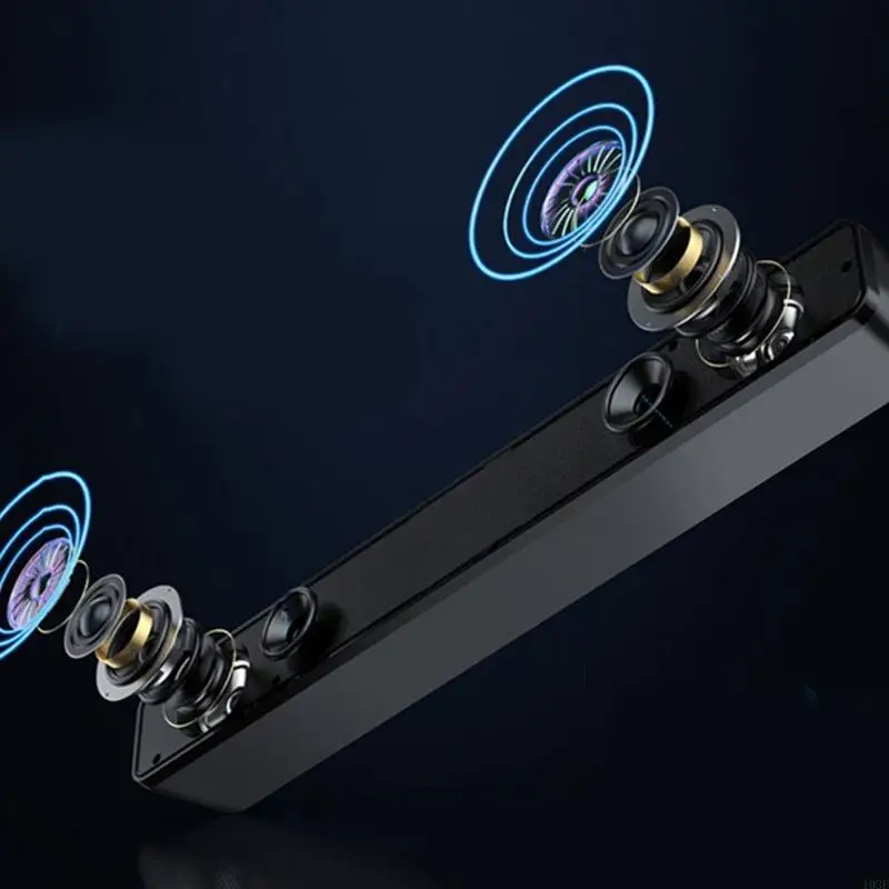 103f USB 전원 홈 홈 노트북 용 소형 스피커 롱 스트립 스피커