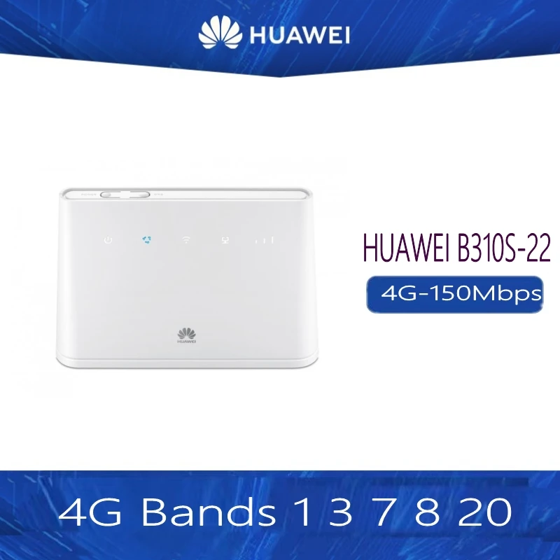 Huawei B310s-22 B310 Box 4G LTE 150 mbit/s RJ45 Gigabit RJ11 débloqué