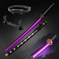 41″ Light Up Roronoa Zoro Swords Katana Japanese Anime Cosplay Samurai Sword Shusui Enma Kitetsu with Sword holder And Belt 1