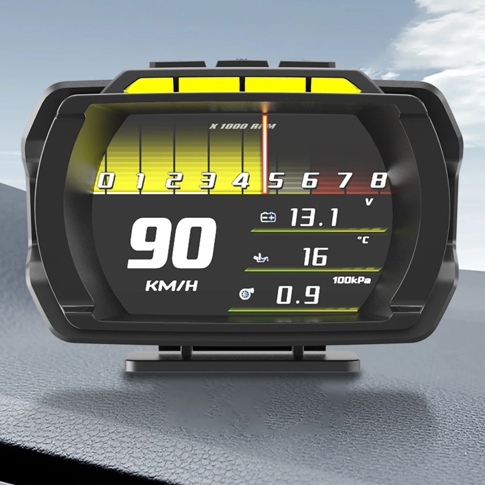 OBDII Ʈ  ӵ  溸, LCD ÷,  Ÿڹ,  µ 