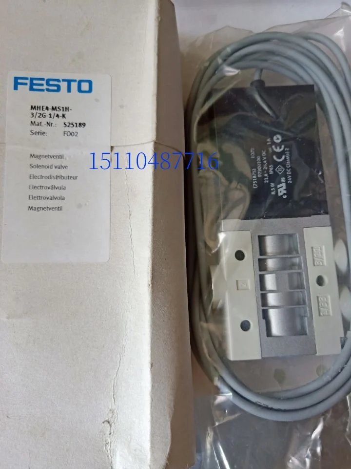

Festo FESTO Solenoid Valve MHE3-M1H-3/2G-1/8-K 525148 In Stock
