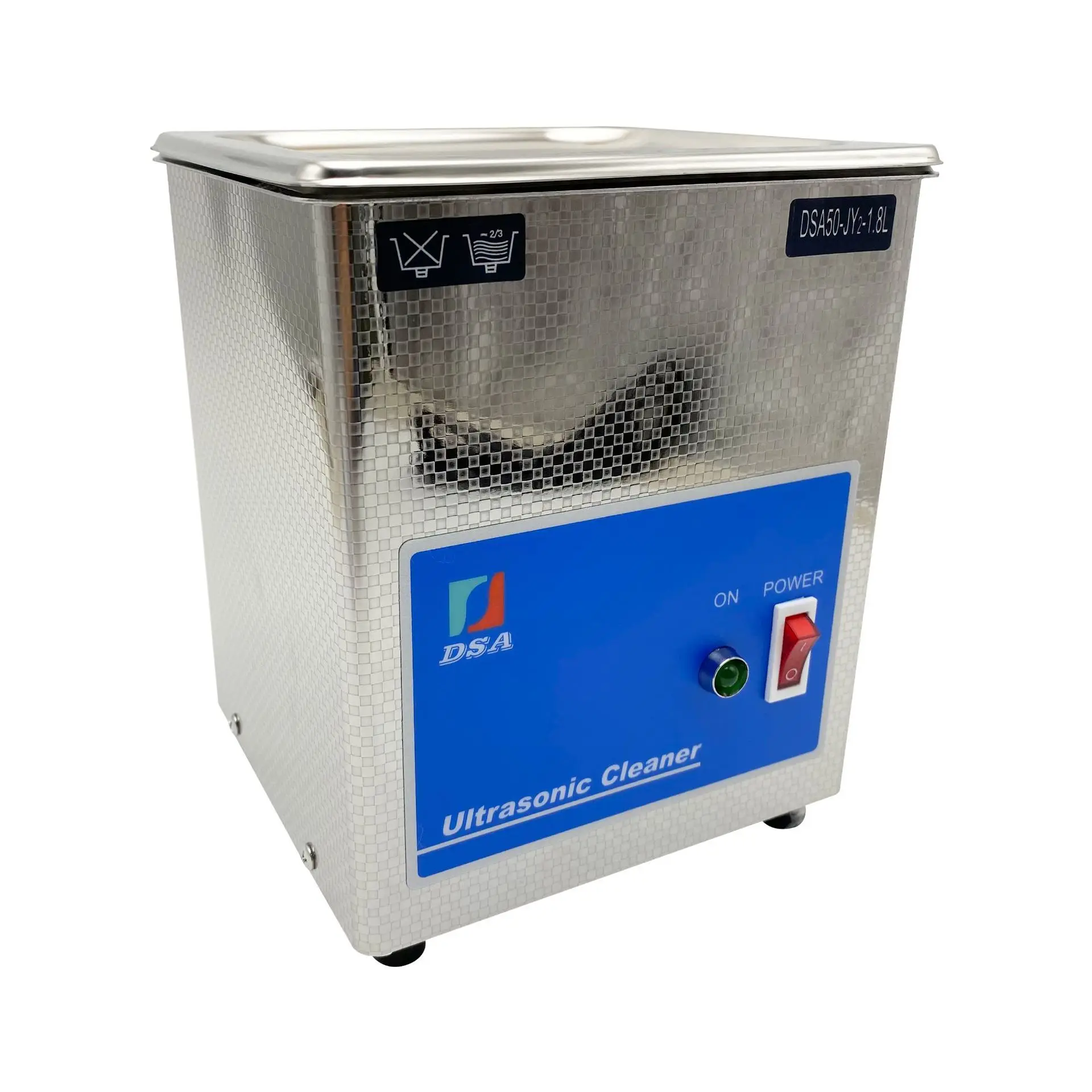 Description Picture 2 of item1.8L Stainless Steel Single-Head Ultrasonic Cleaner (for Gold/Silver Jewelry, Necklaces, Glasses, Vibration Electric)