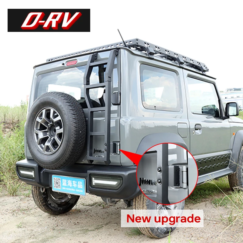 Новая защитная каркасная лестница для Suzuki Jimny 2019 2020 2021 JB64 JB74W Автомобильная задняя дверь