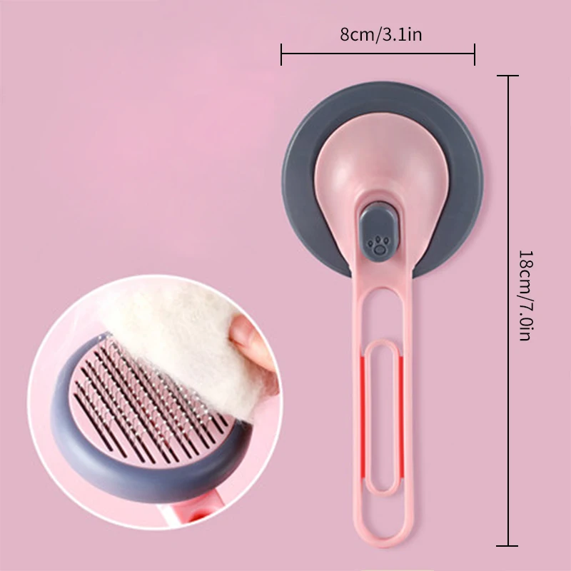 Pink Cat Comb