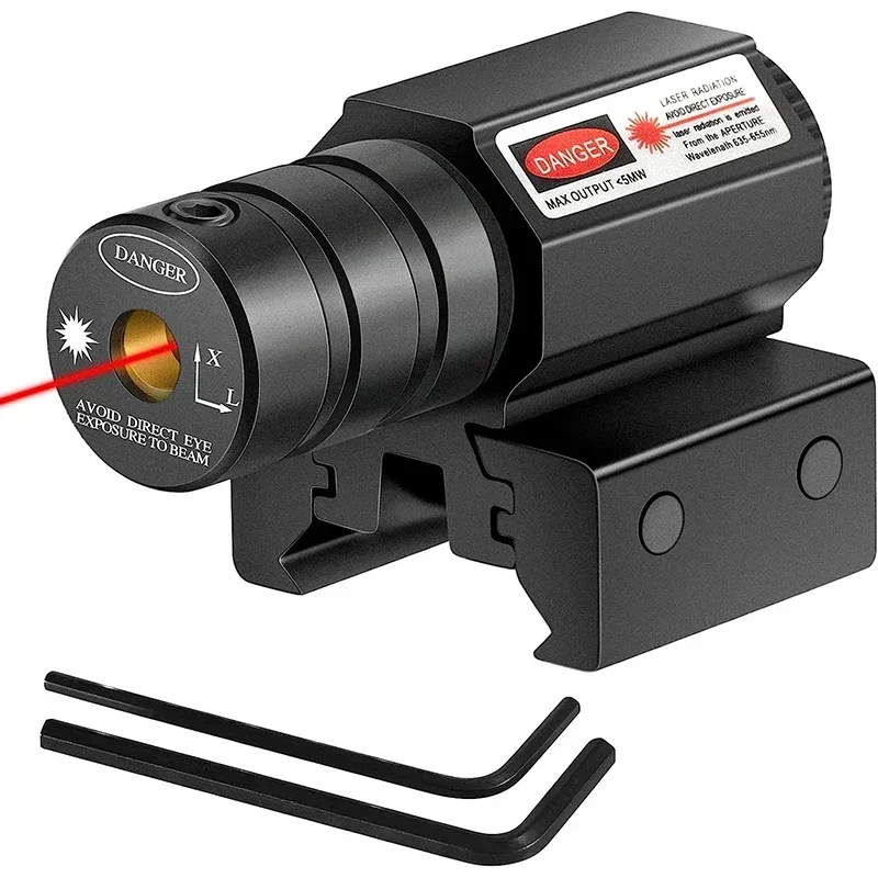 Rifles Red Dot Laser Sights Metal Ar15 Green Dot Laser Red Picatinny Rails Pistol Sights Hunting Adjustable Lasers Calibrated tactical reflex sight