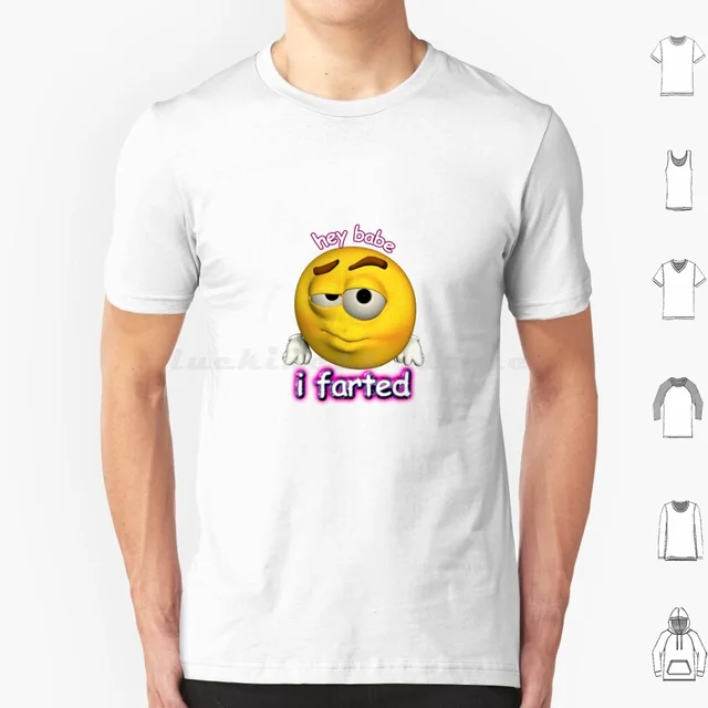 hey babe i farted rizz cursed emoji Essential T Shirt - Limotees