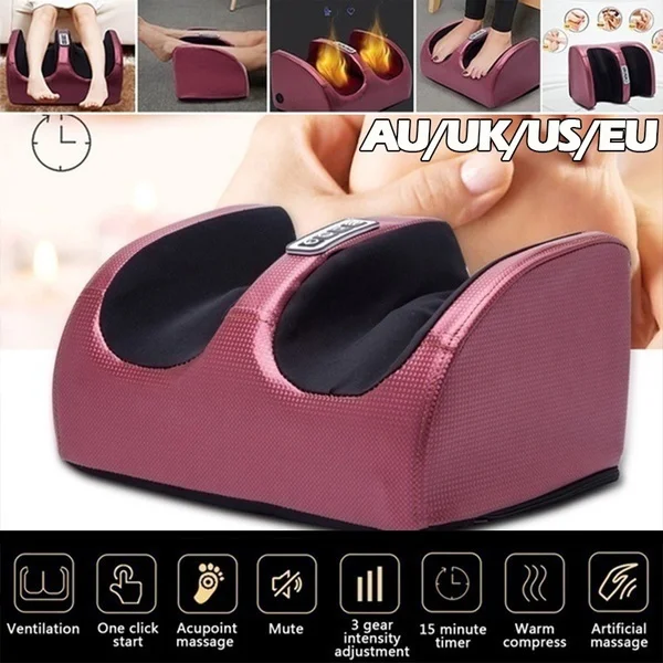 

24W Electric Heating Foot Massage Machine Home Leg Relaxation Kneading Massager Instrument Massagers Back Scratchers