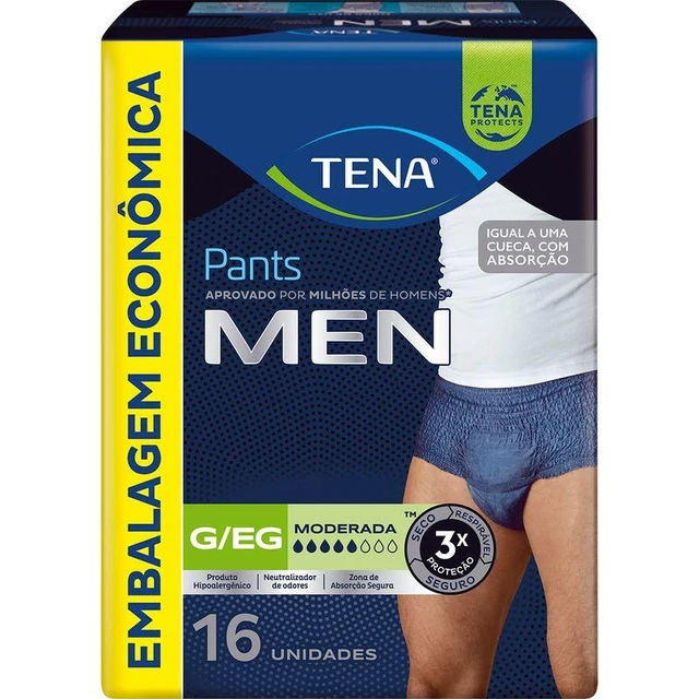 Slip absorbant homme Tena Men Active - Taille L