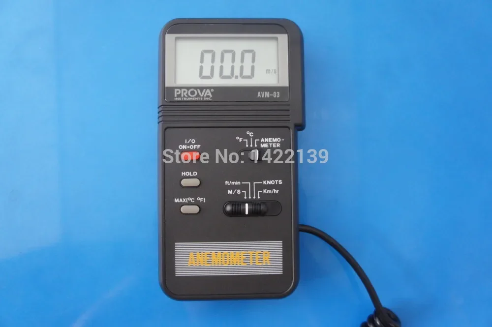 TES AVM-03 Digital Anemometer | Air Flow Meter Wind Speed Gauge 0.0–45m/s detail image 6