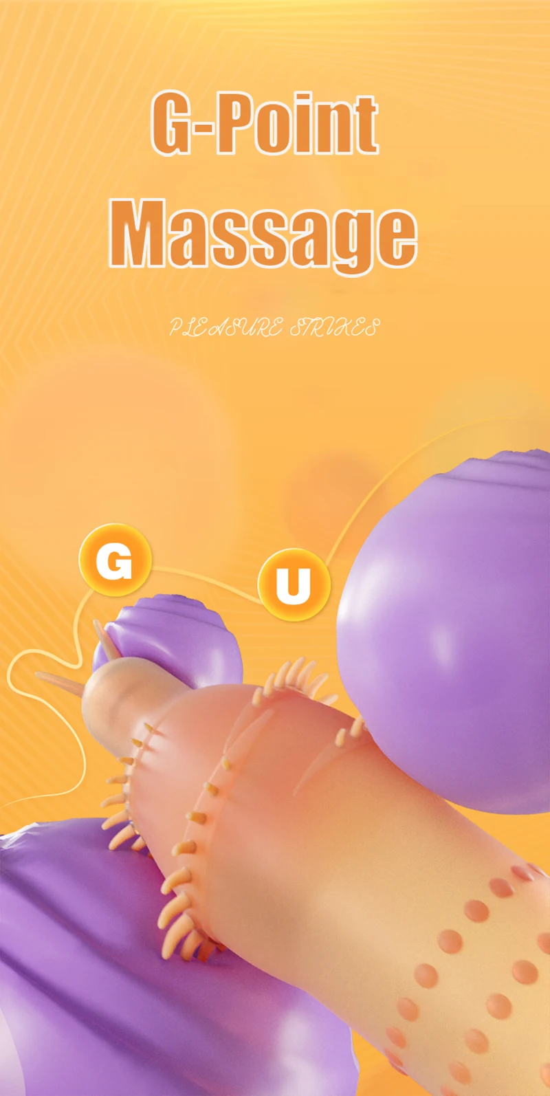 Penis Sleeve Reusable Condom For Delay And Enhanced Performance_voghion.com