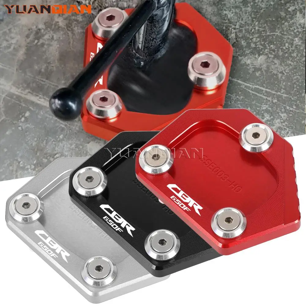

For HONDA CBR 600F CBR600F CBR 600 F 2011 2012 2013 Motorcycle Accessories Side Stand Enlarge Sled Sidestand Kickstand Foot Pad