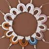 Macrame Rainbow Wall Hanging Decoration Boho Home Decor Party Supplies Baby Shower Dorm Kid Room Bead Car Ornaments 3
