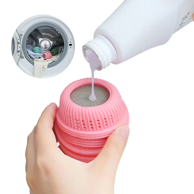 Washing Machine Laundry Ball Laundry Liquid Storage Ball Cleaning Softener Cleaning Washing Machine Essential