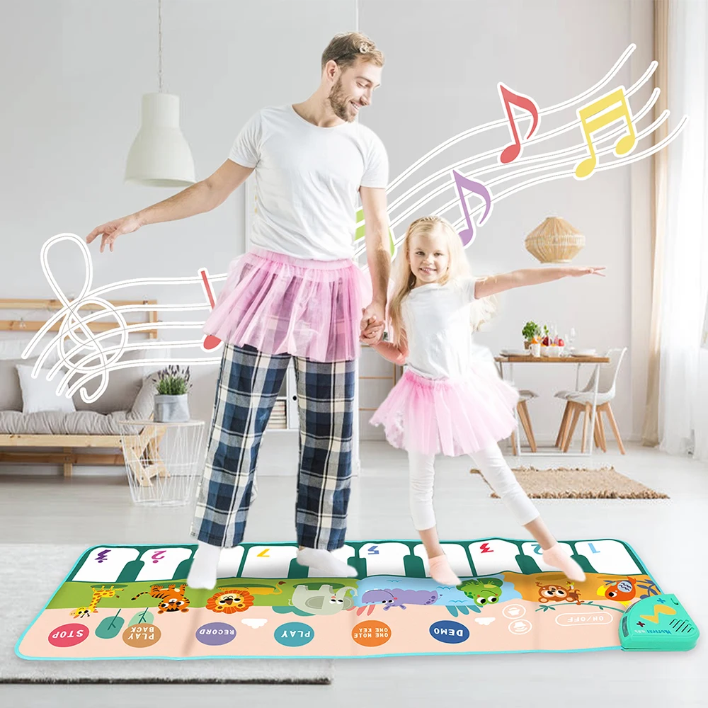 Yeacher 70 * 45 cm Tapis Musical électronique Kit Piano et