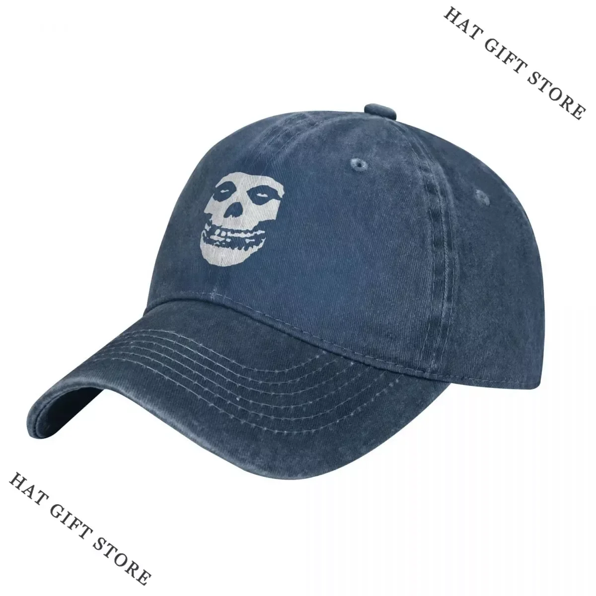 

Hot Crimson Ghost Skull Baseball Cap Fashion Beach Outing Golf Cap Women'S Hat 2023 Men'S