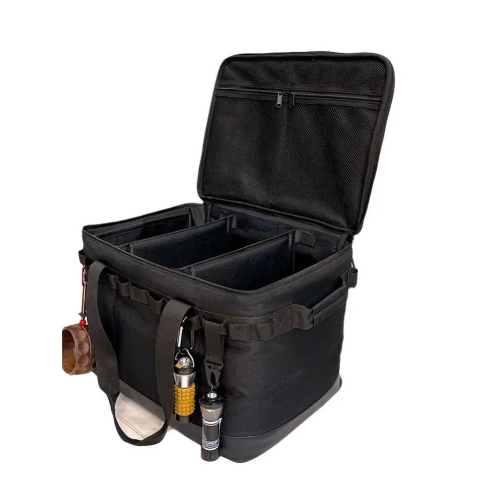 Outdoor Camping Storage Bag Outdoor Camping Storage Bag Camping Supplies Trips Meal Bag Large Storage Lamp Tableware Tool Picnic Camp Travel