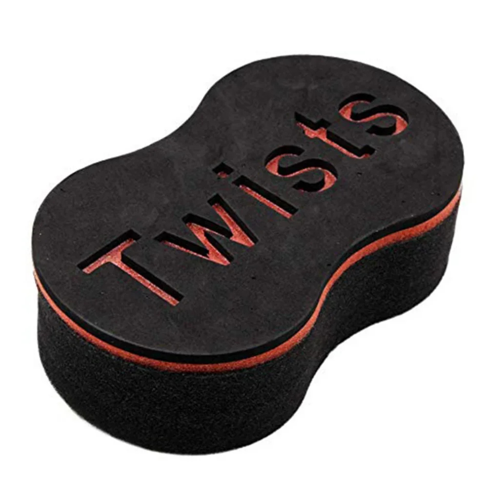 Description Picture 4 of itemDouble Sides Magic twist hair brush sponge,Sponge Brush for Natural,afro coil wave dread sponge brushes