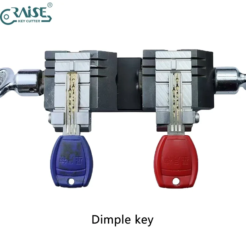 Locksmith Tools Multifunctional key clamping fixture jaw for manual Key Cutting Machine Accessories
