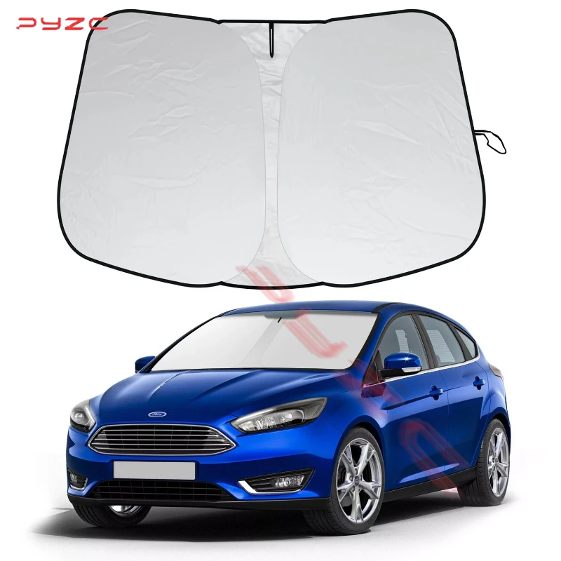 Für Ford Focus 2012-2018 Auto Windschutzscheibe Sonnenschutz Abdeckung Frontscheibe Sonnenschutz Visier Auto Innen UV Schutz