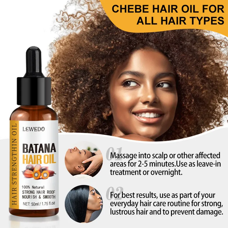 50ML African Hair Growth Oil Pure Batana Hair Growth Mask Butter