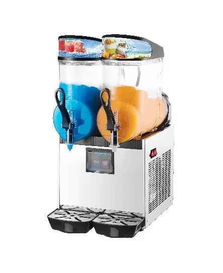 Slushy Machine Smoothie Slushie Maker Machine Commercial Industrial Double Bowl Frozen Drink Slush Machine 2