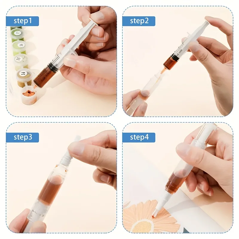 6개, 벽 수리 페인트 브러시 - 벽, 가구, 캐비닛, 나무 바닥, 창문 및 흠집 커버용 교체 가능한 페인트 브러시
